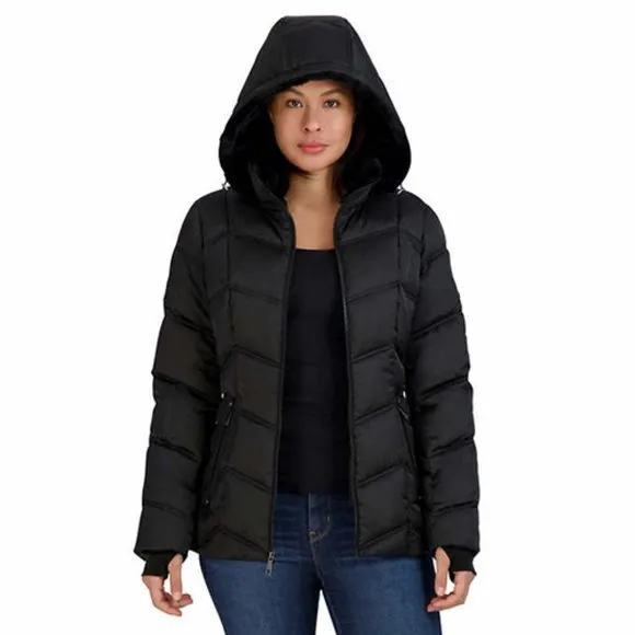 BLACK NWT Nautica Ladies’ Puffer Jacket