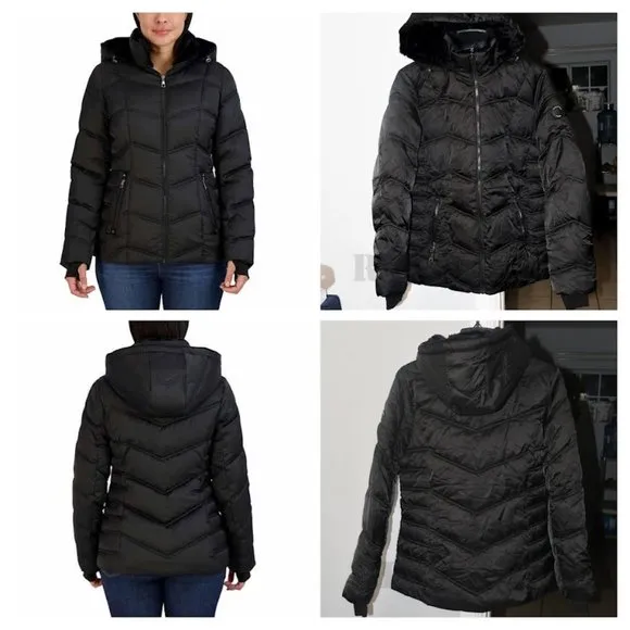 BLACK NWT Nautica Ladies’ Puffer Jacket