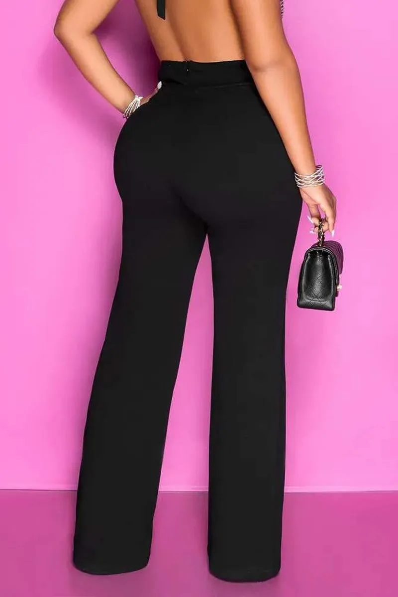 BLACK PANTHER HIGH WAIST PANTS