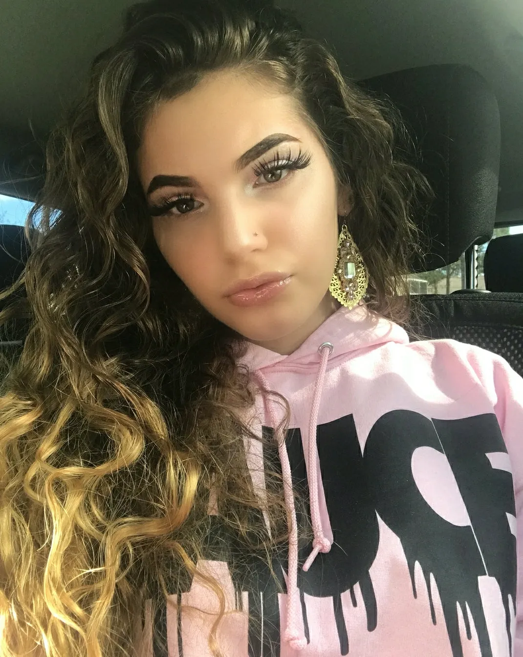Black Sauce | Light Pink Hoodie