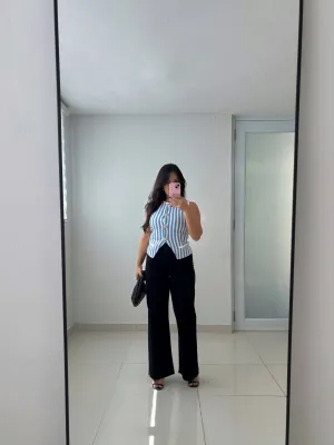 Black Wide Leg Pants