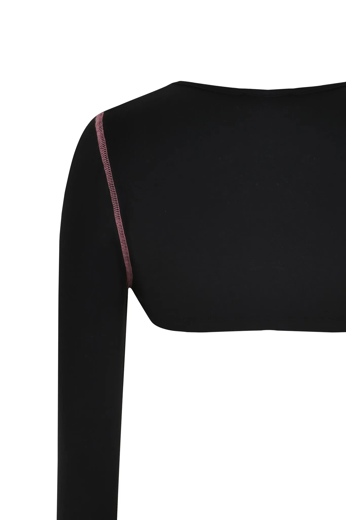 BLARE SHRUG - BLACK