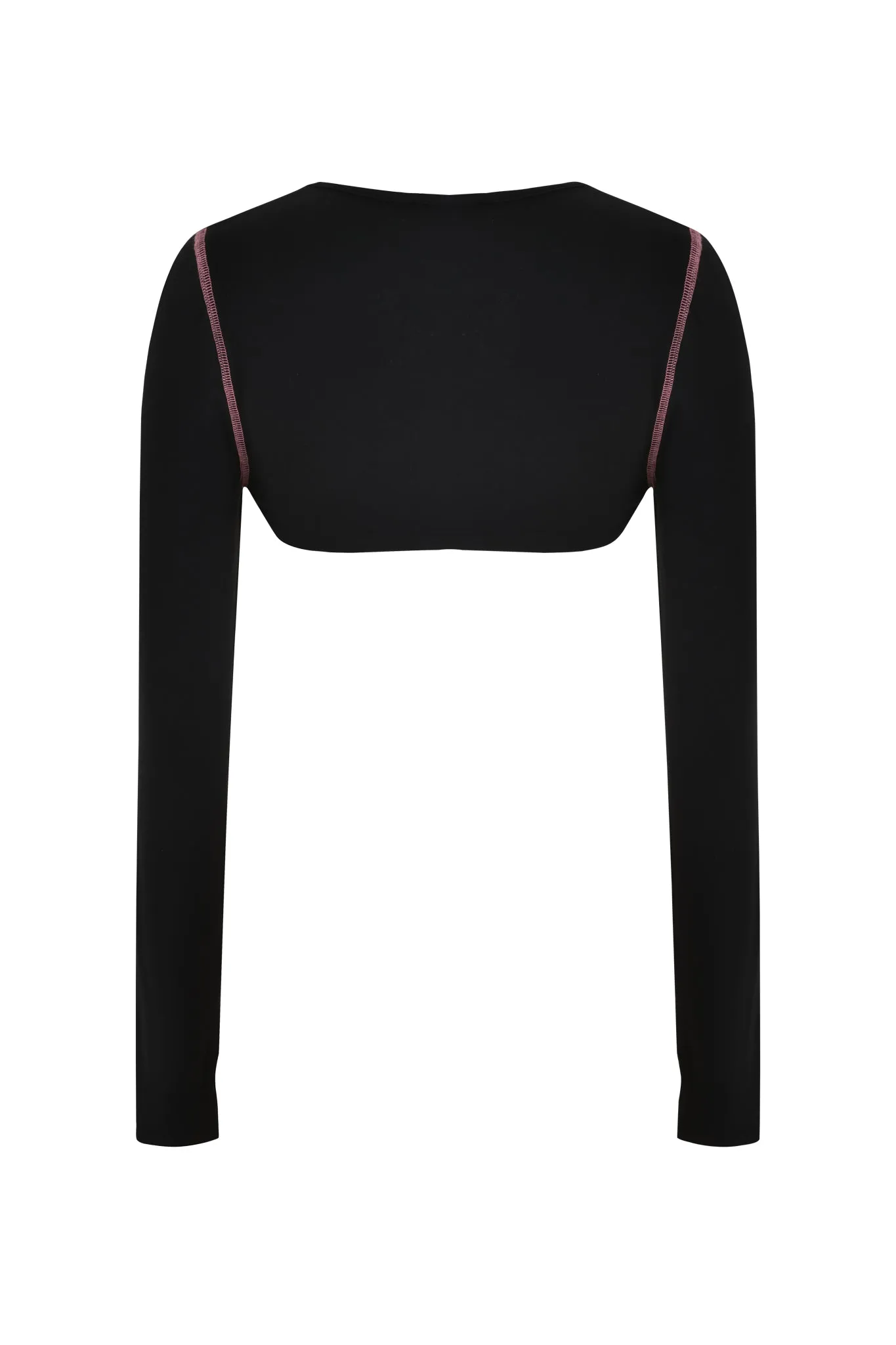 BLARE SHRUG - BLACK