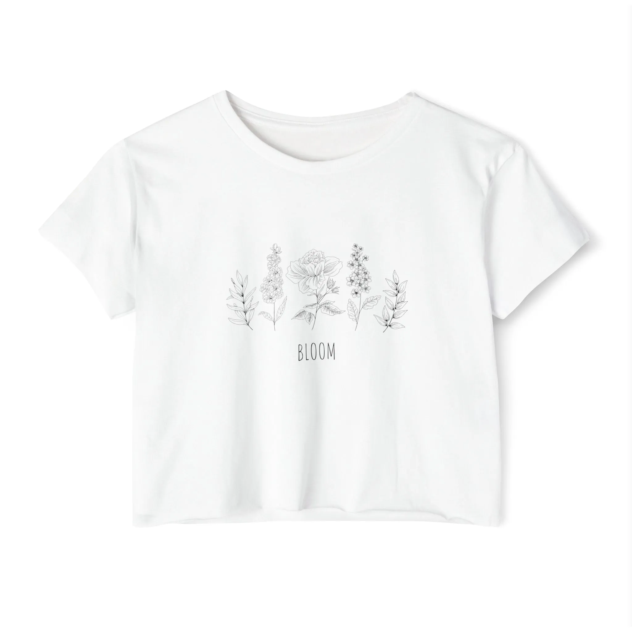 Bloom Flower Crop Top