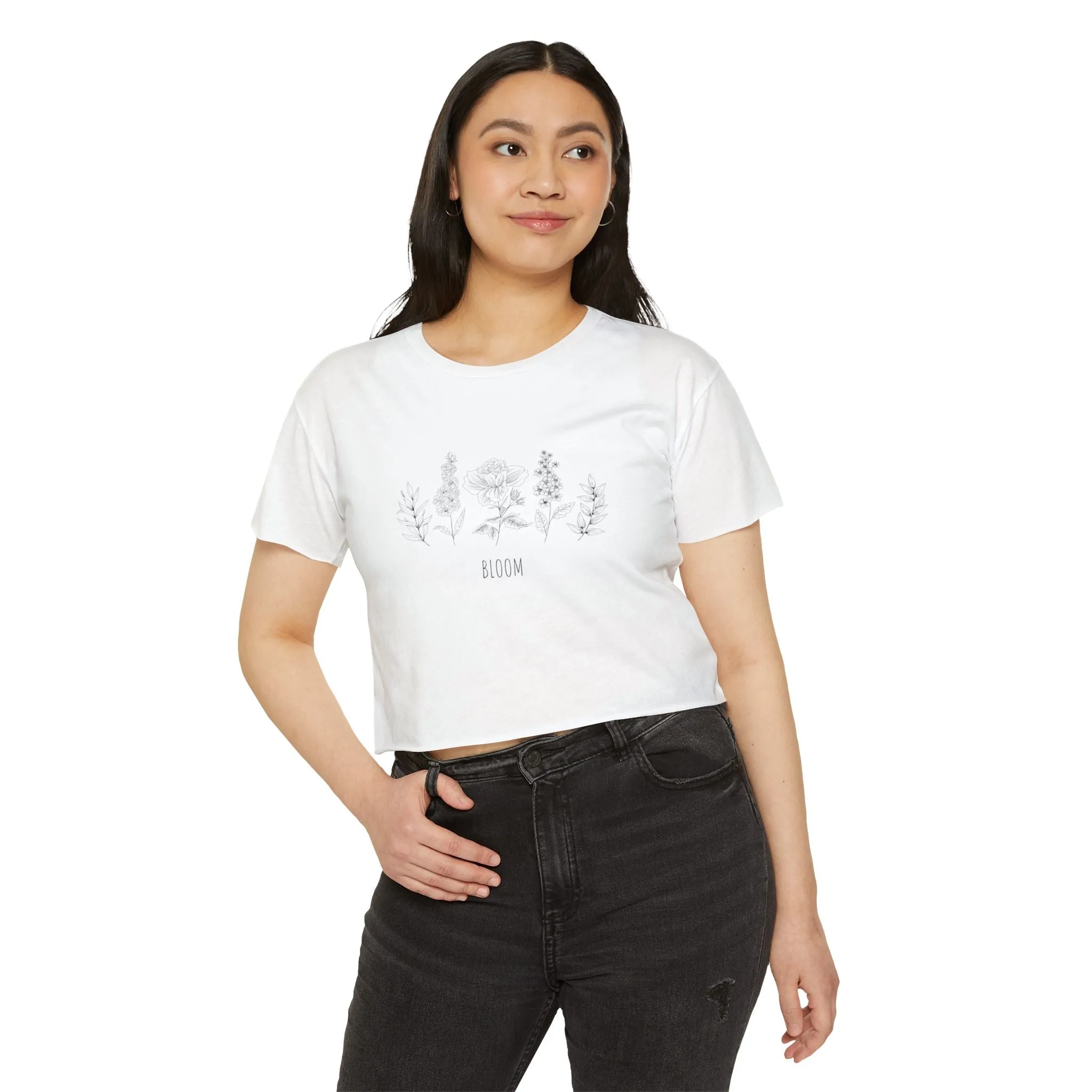 Bloom Flower Crop Top