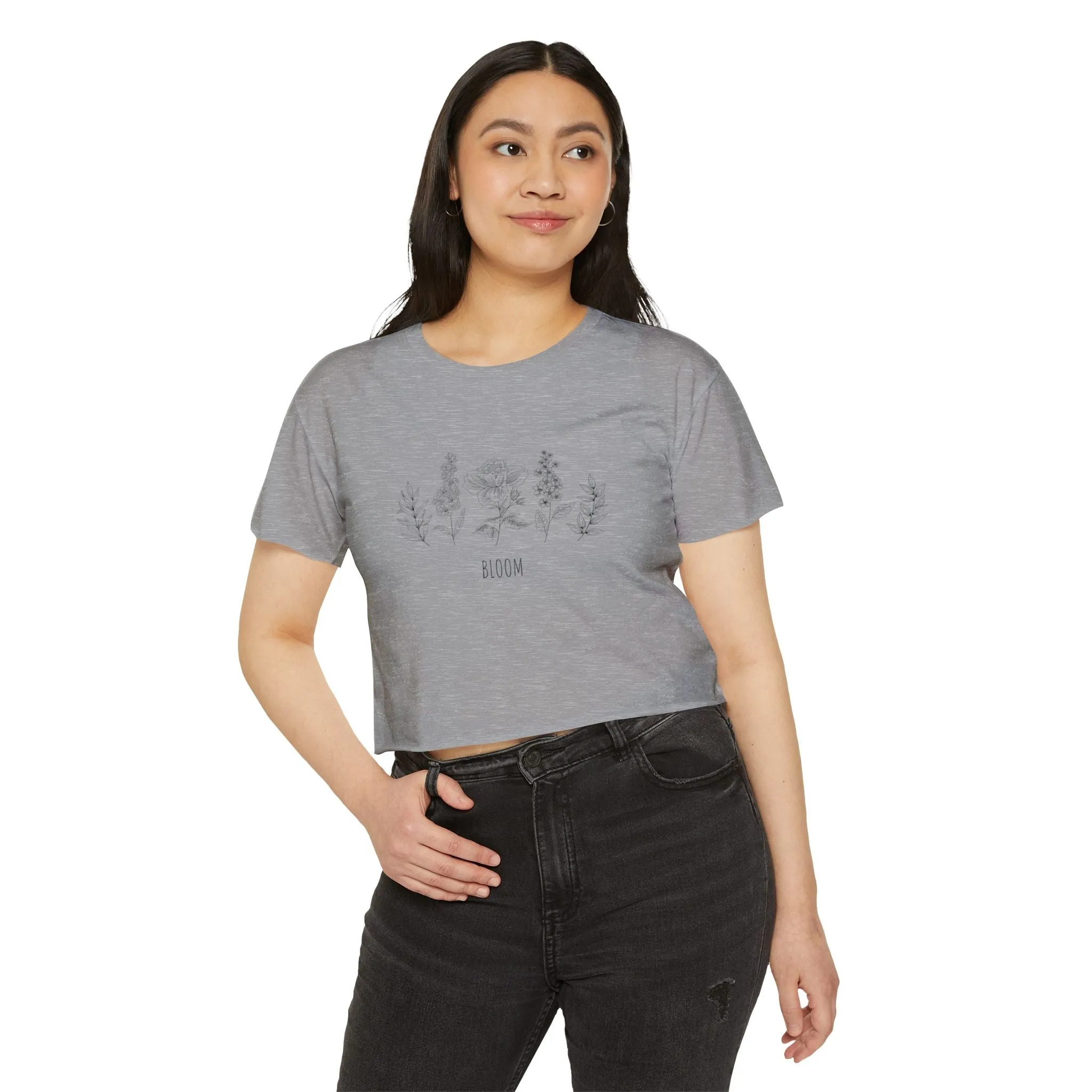 Bloom Flower Crop Top
