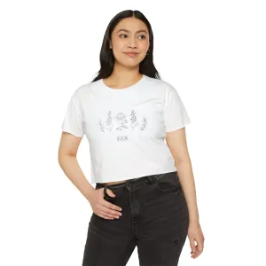 Bloom Flower Crop Top