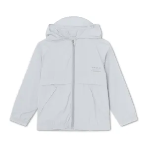 Blue Printed Logo Jacket