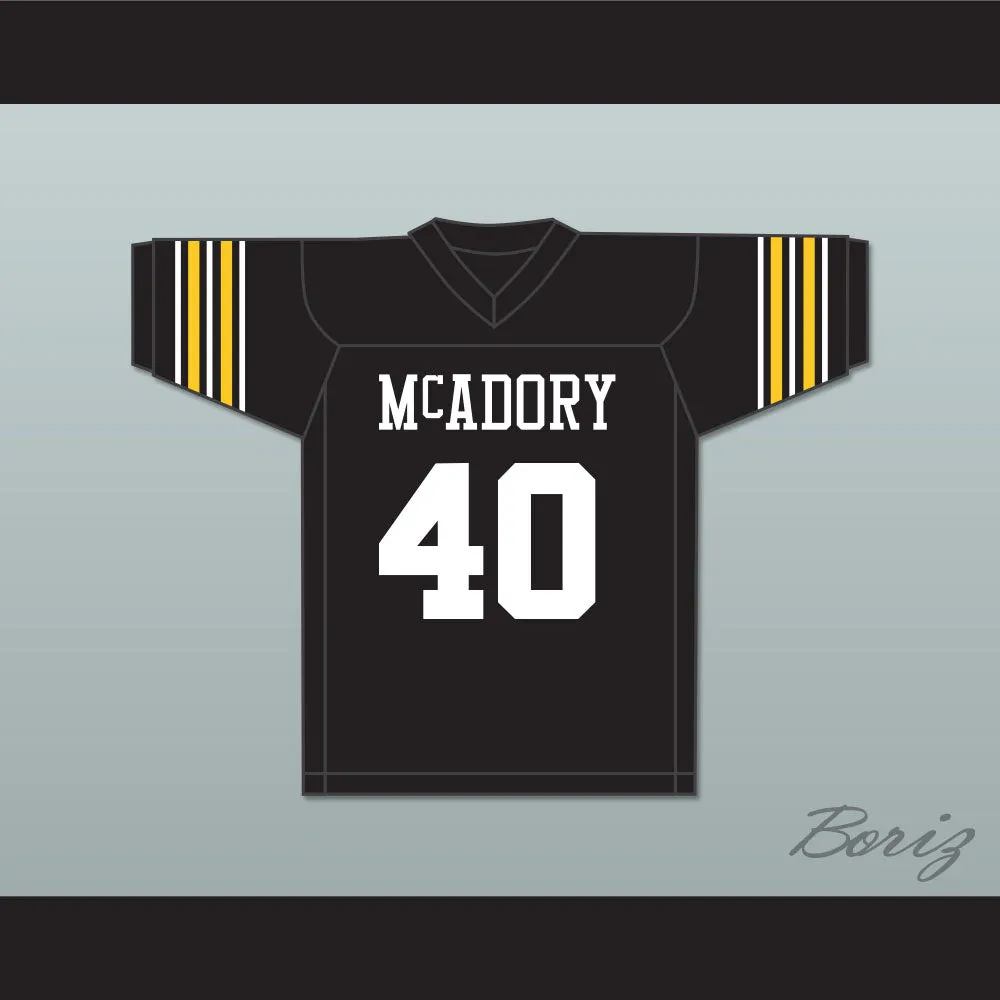 Bo Jackson 40 McAdory High School Black Football Jersey