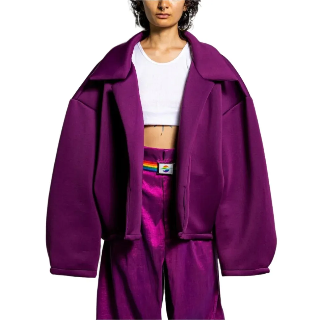 BOMBA COAT • MAGENTA