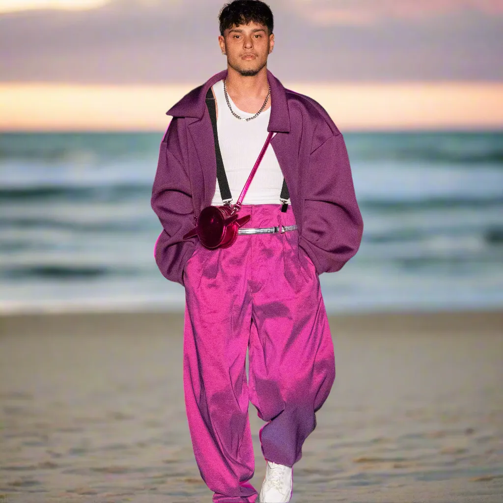 BOMBA COAT • MAGENTA