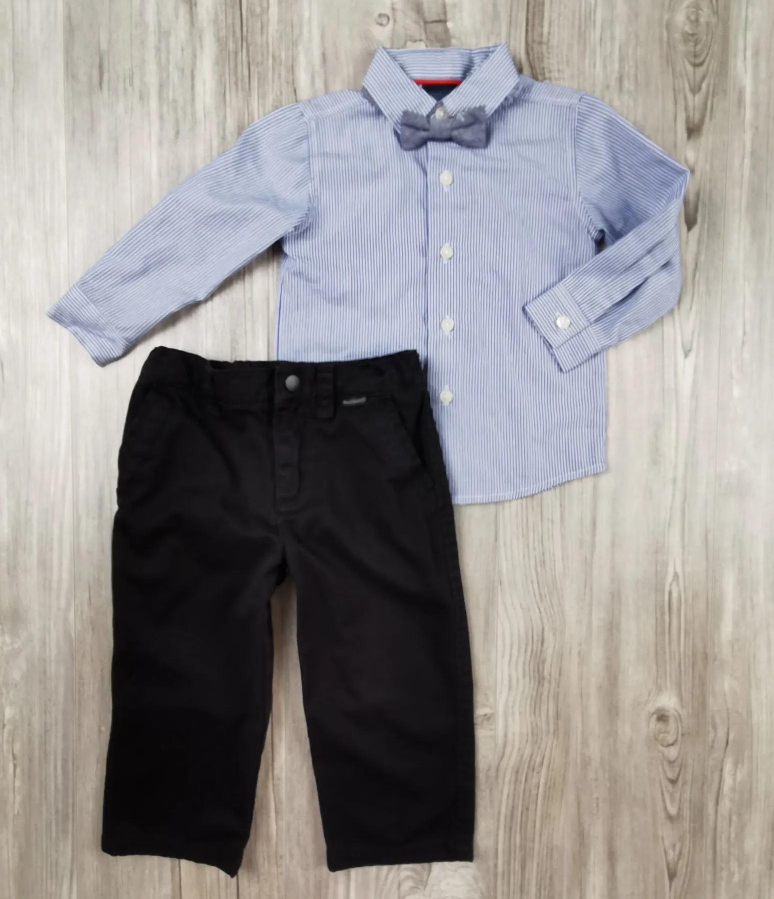 BOY SIZE 2 YEARS - NAUTICA / QUIKSILVER, 2 Piece Mix N Match Outfit EUC B23