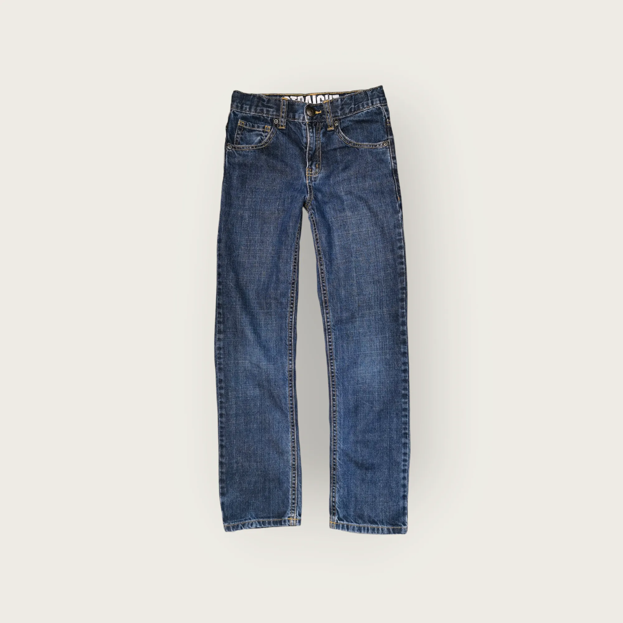 BOY SIZE 8 YEARS - GYMBOREE, Straight Leg, Cotton Jeans EUC B57