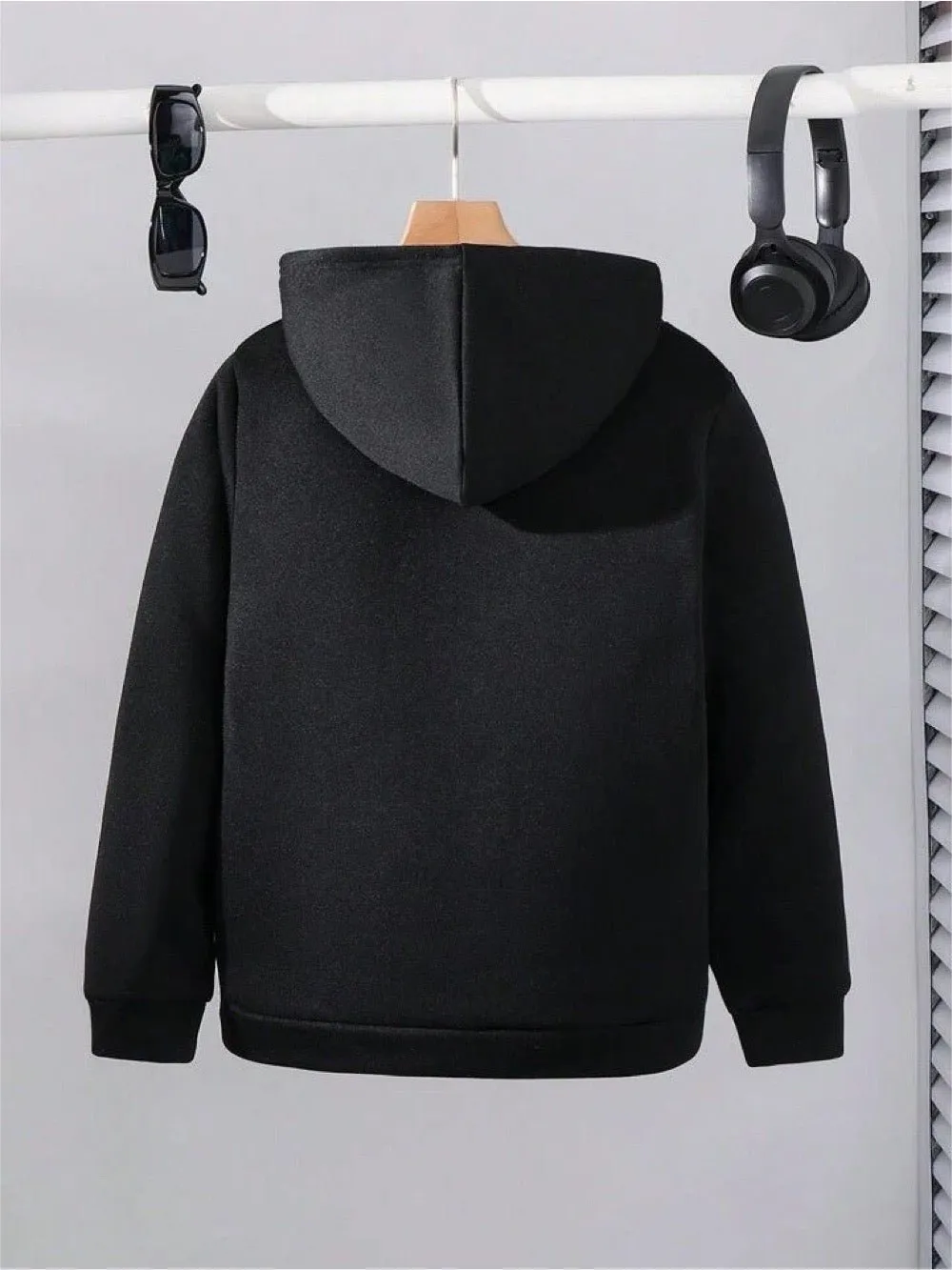 Boys Hoodies For Autumn Black Kids Spider man