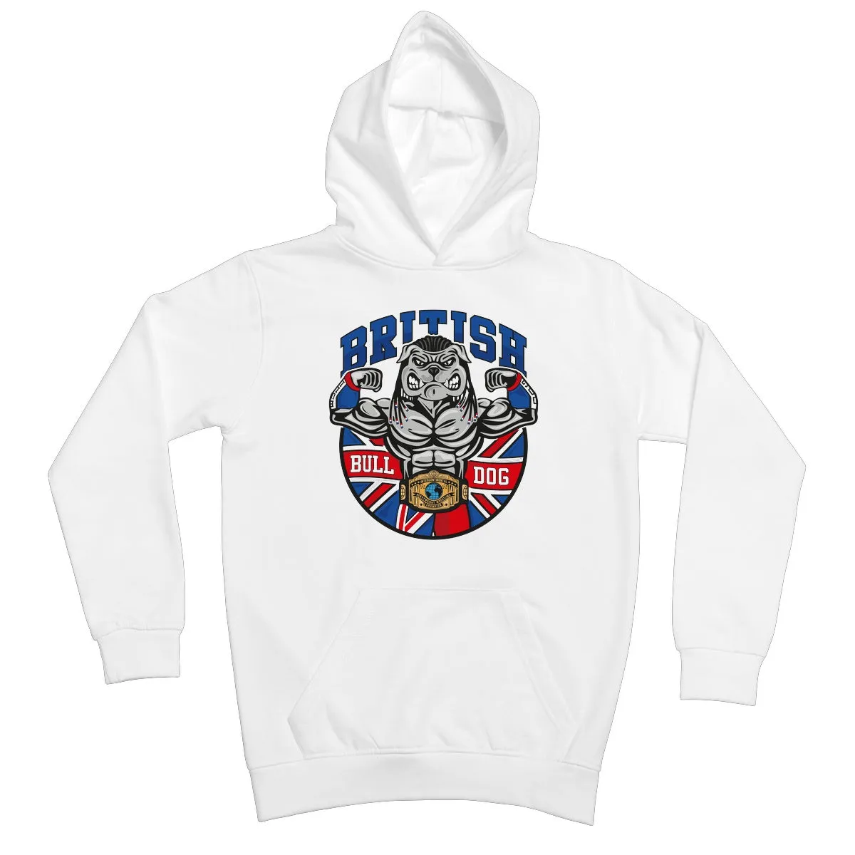 British Bulldog Matilda Kids Hoodie