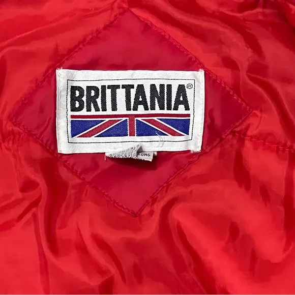 Brittania VTG 90’s Ski Jacket Winter Jacket Color Block Coat