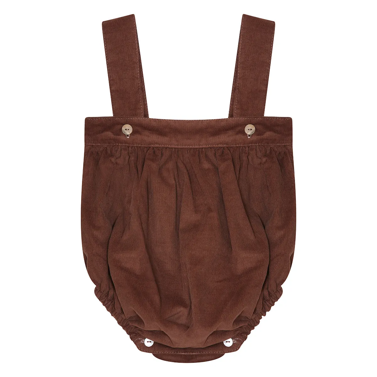 Brown Baby Romper