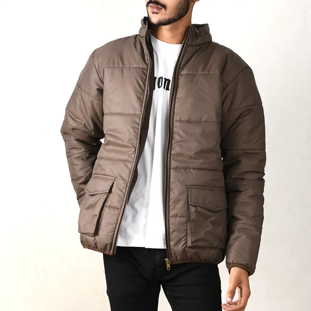 Brown Box Pocket Full Sleeves