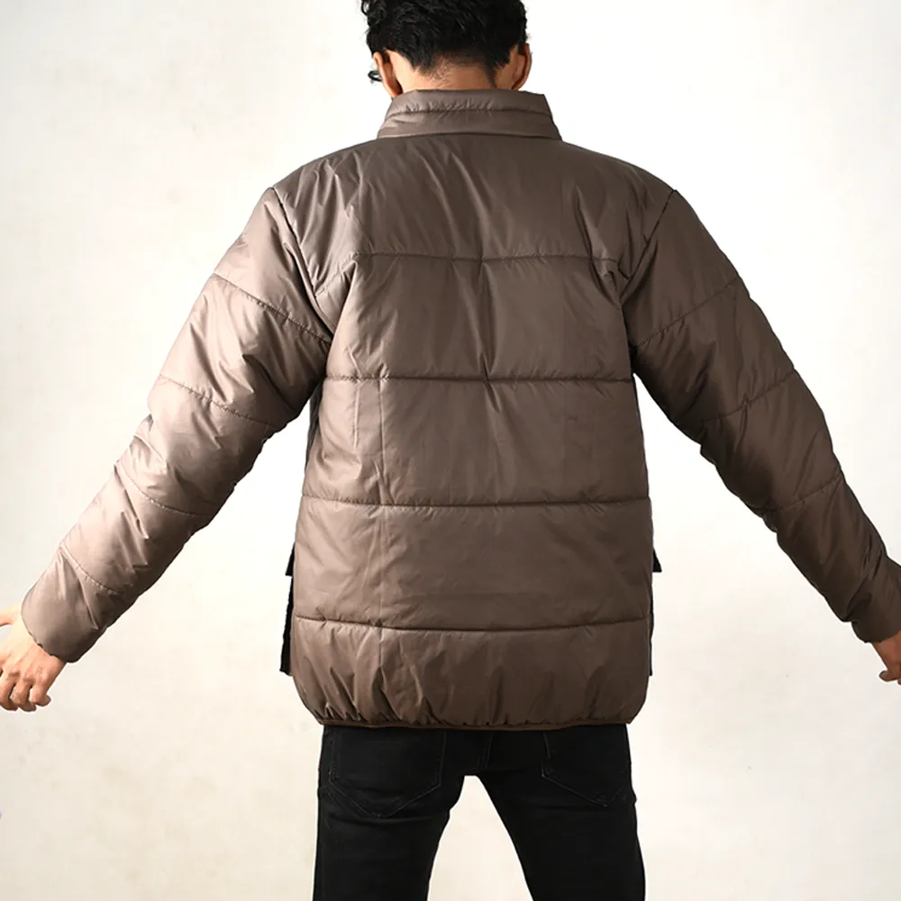 Brown Box Pocket Full Sleeves