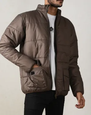 Brown Box Pocket Full Sleeves