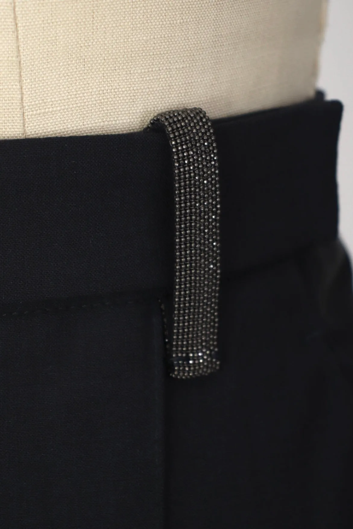 Brunello Cucinelli Wool Monili Trousers