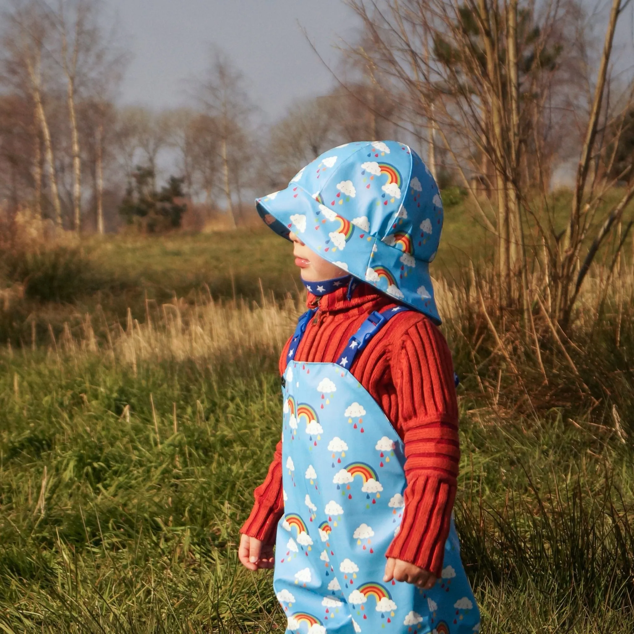 BUNDLE - Rainhaven Sewing Patterns - Family ~ waterproof overalls   over-pants