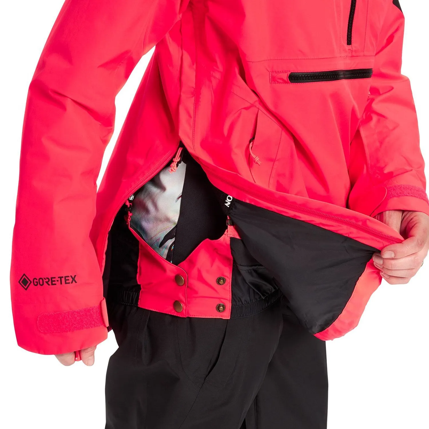 Burton Pillowline GORE-TEX Womens Anorak Jacket Potent Pink