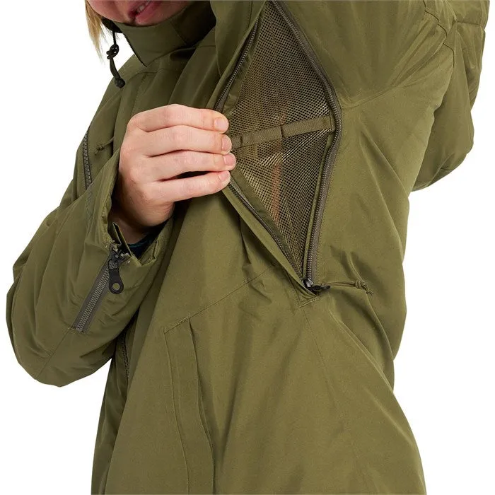 Burton Pillowline GORE-TEX Womens Jacket Martini Olive