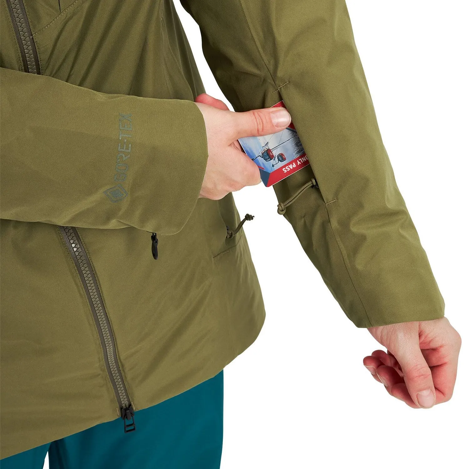 Burton Pillowline GORE-TEX Womens Jacket Martini Olive