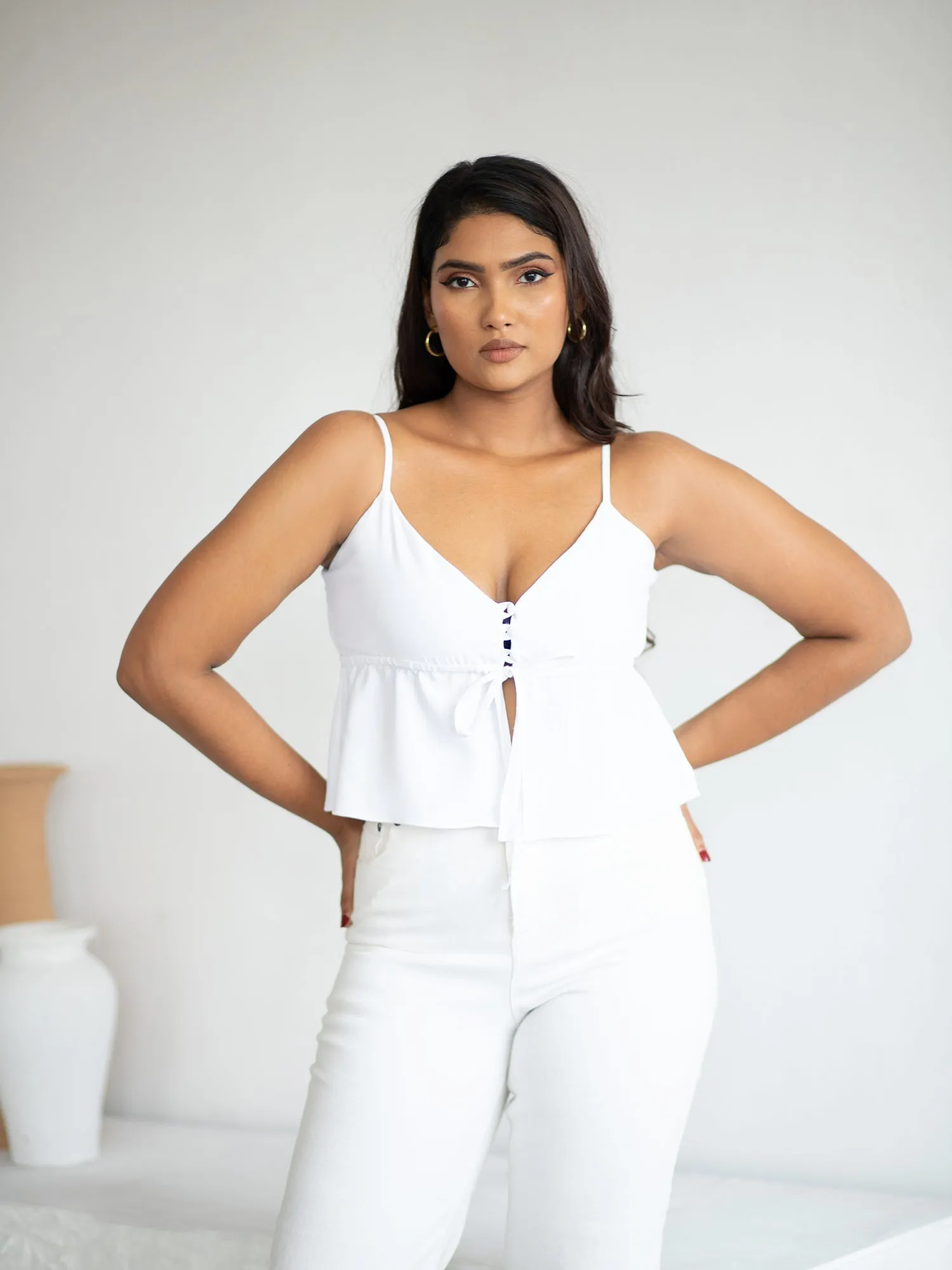 Bustier Detail Cami Top