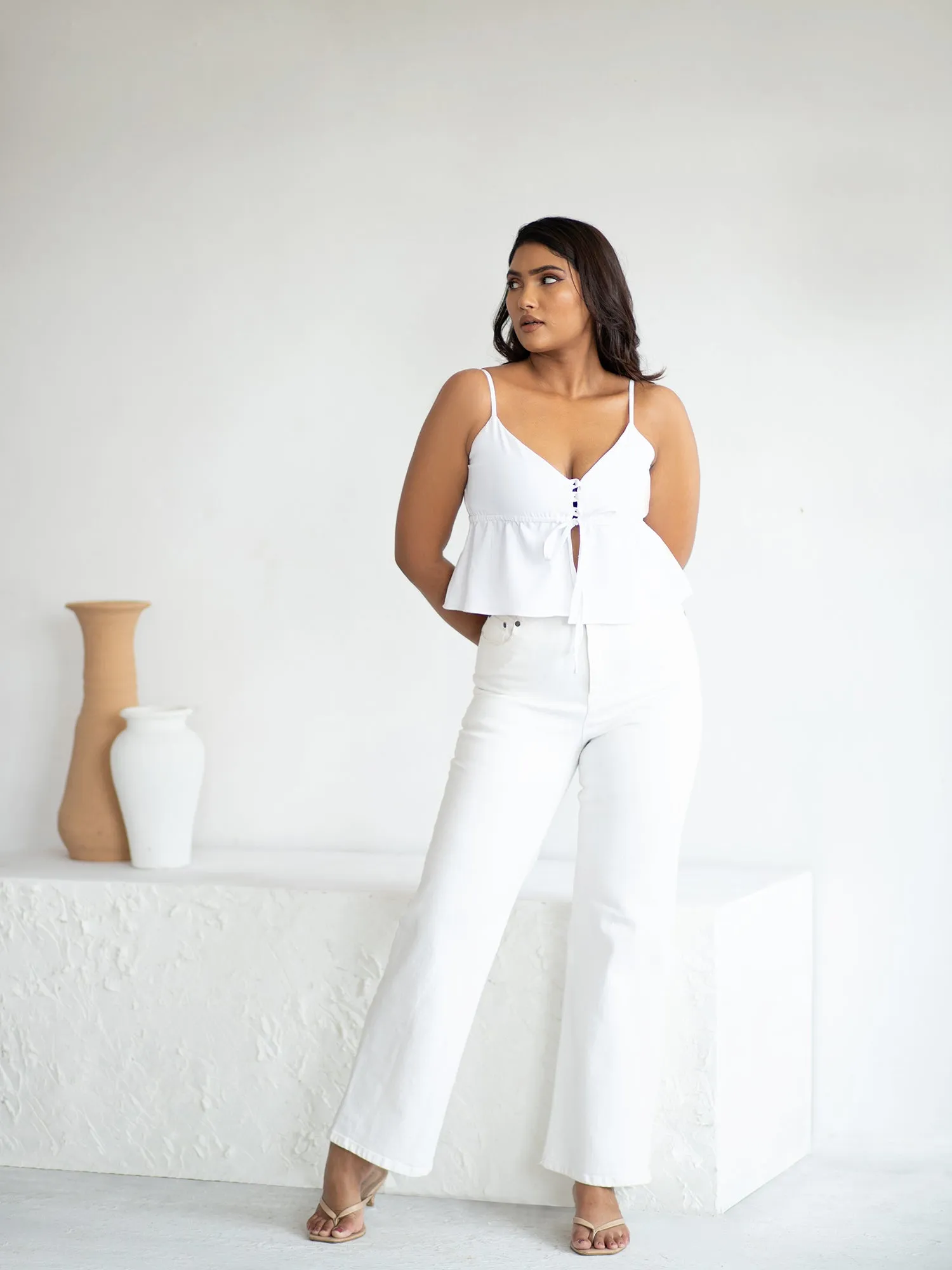Bustier Detail Cami Top