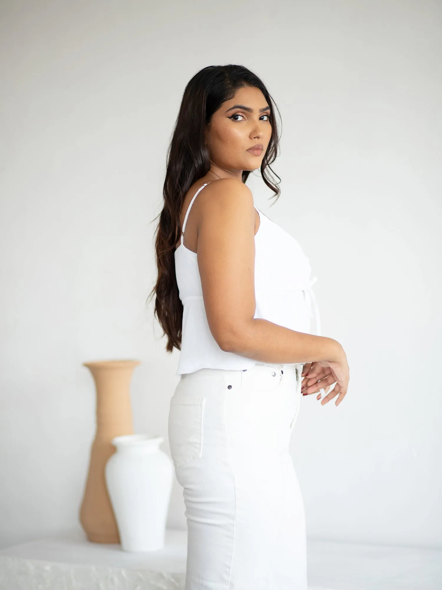 Bustier Detail Cami Top
