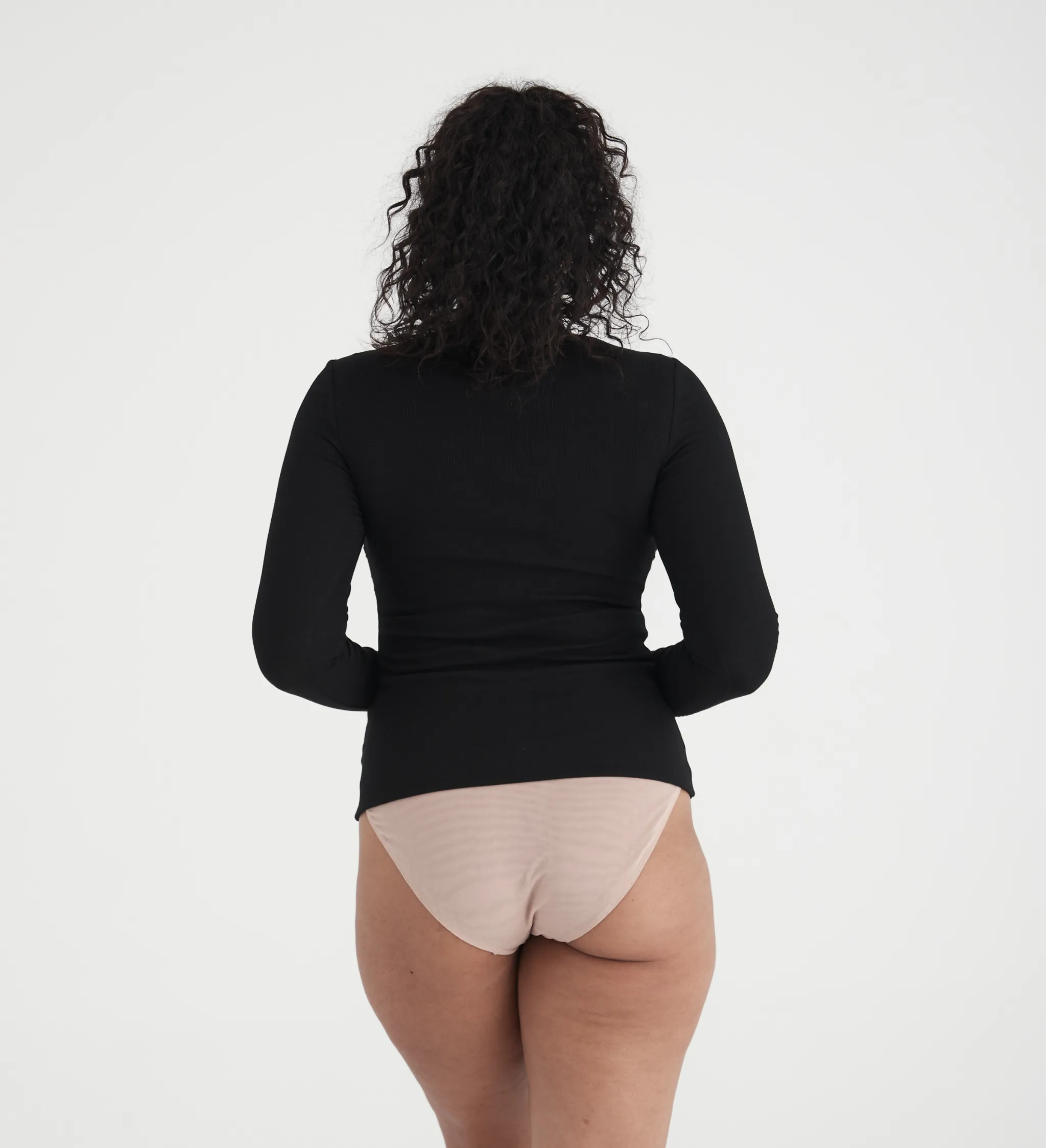 Busty Basics - Boat Neck Long Sleeve