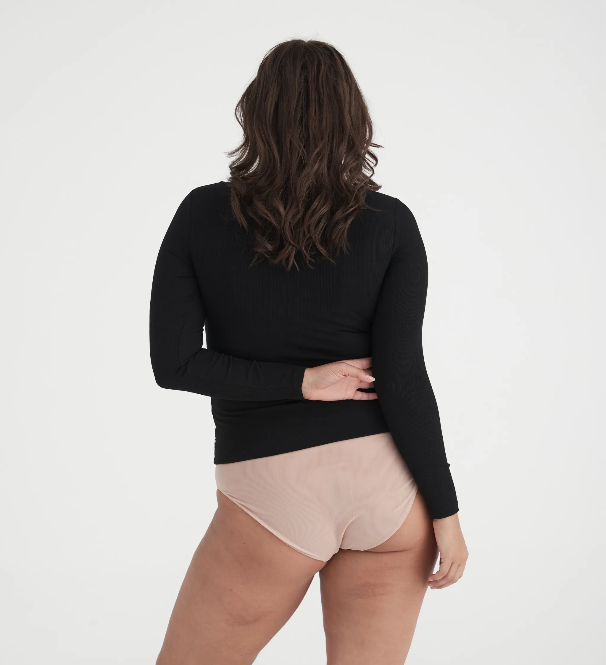 Busty Basics - Boat Neck Long Sleeve