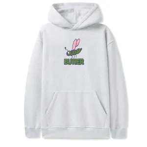 Butter Goods - Dragonfly Embroidered Hoodie Ash