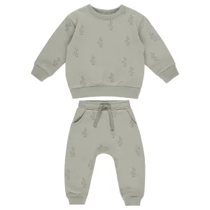 Cactus Sweatshirt and Sweatpant Set