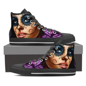 Calavera High Tops Purple