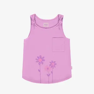 Camisole de coupe ajustée mauve, enfant || Purple slim fit camisole, Kid