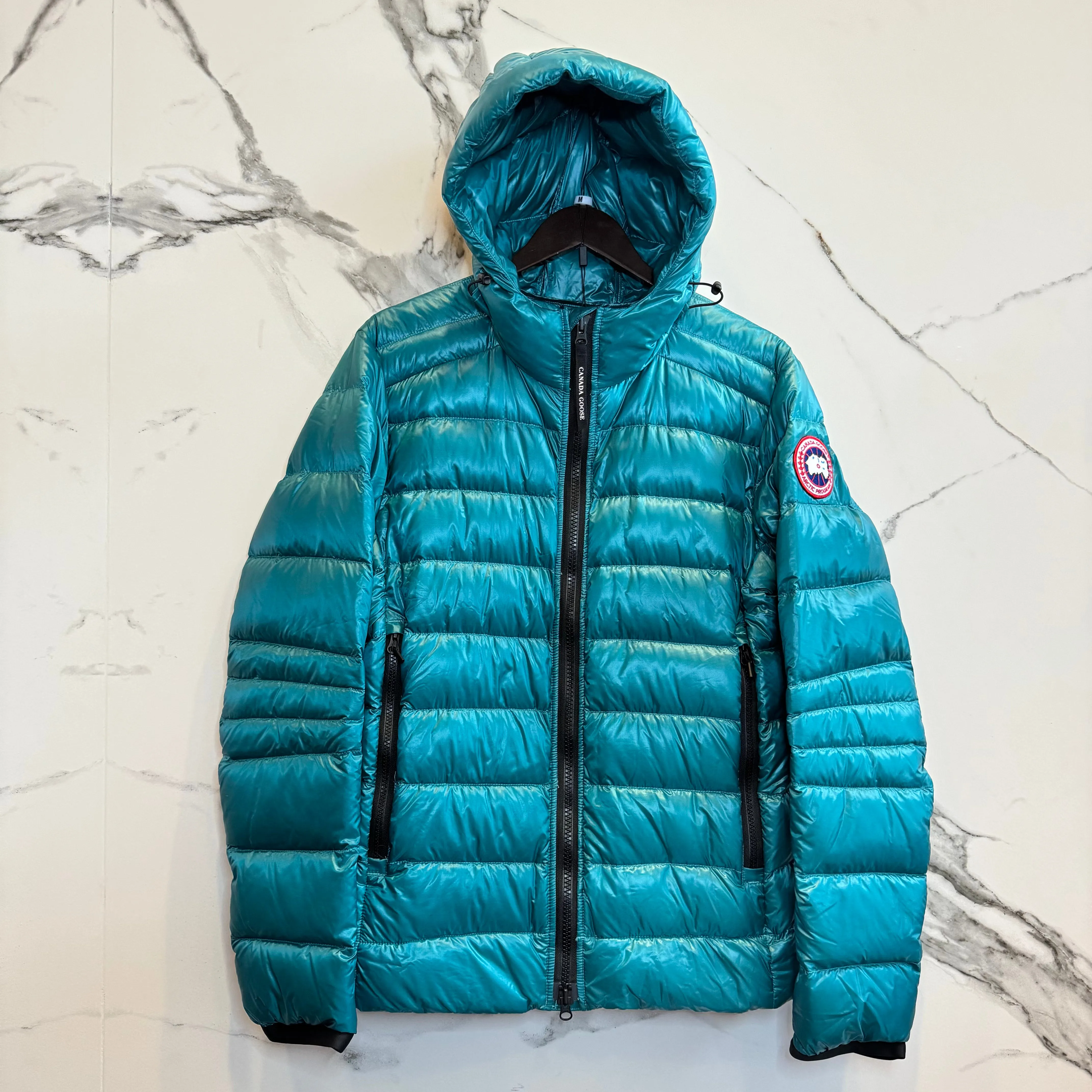 Canada Goose Crofton Hoody Moraine Lake Blue Size M NWT