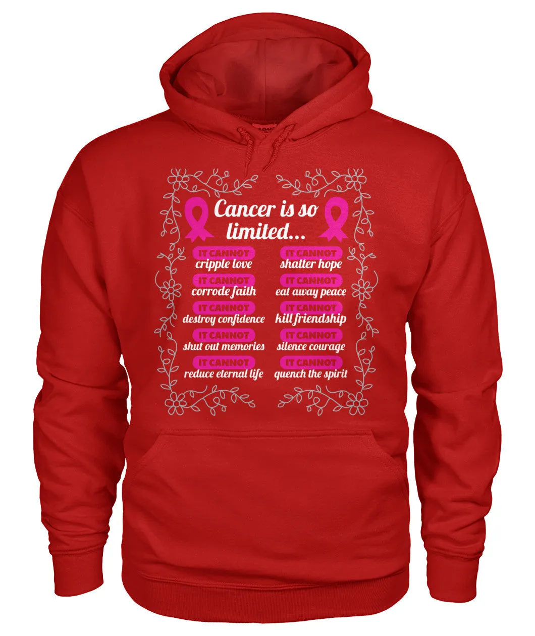 Cancer is so limited Hoodies and Sweatshirts