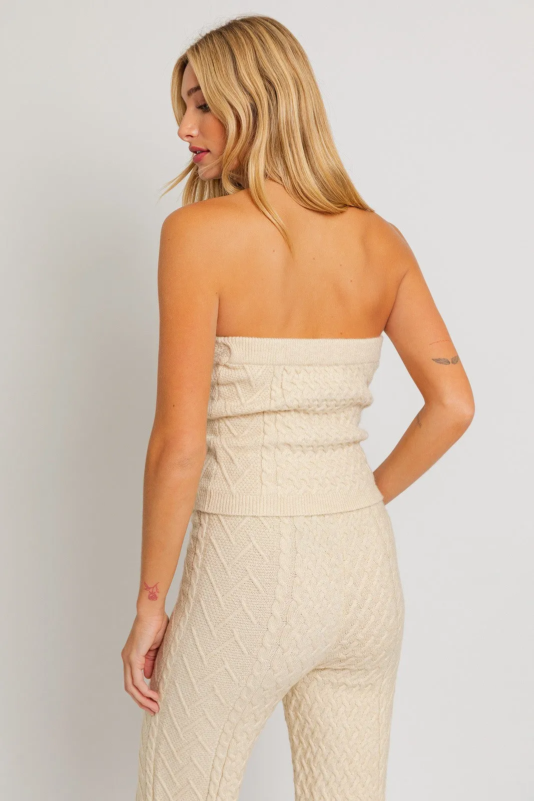 Capri Cable Knit Corset
