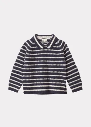 Caramel Veve Jumper - Navy/Ecru - 3Y, 4Y, 6Y