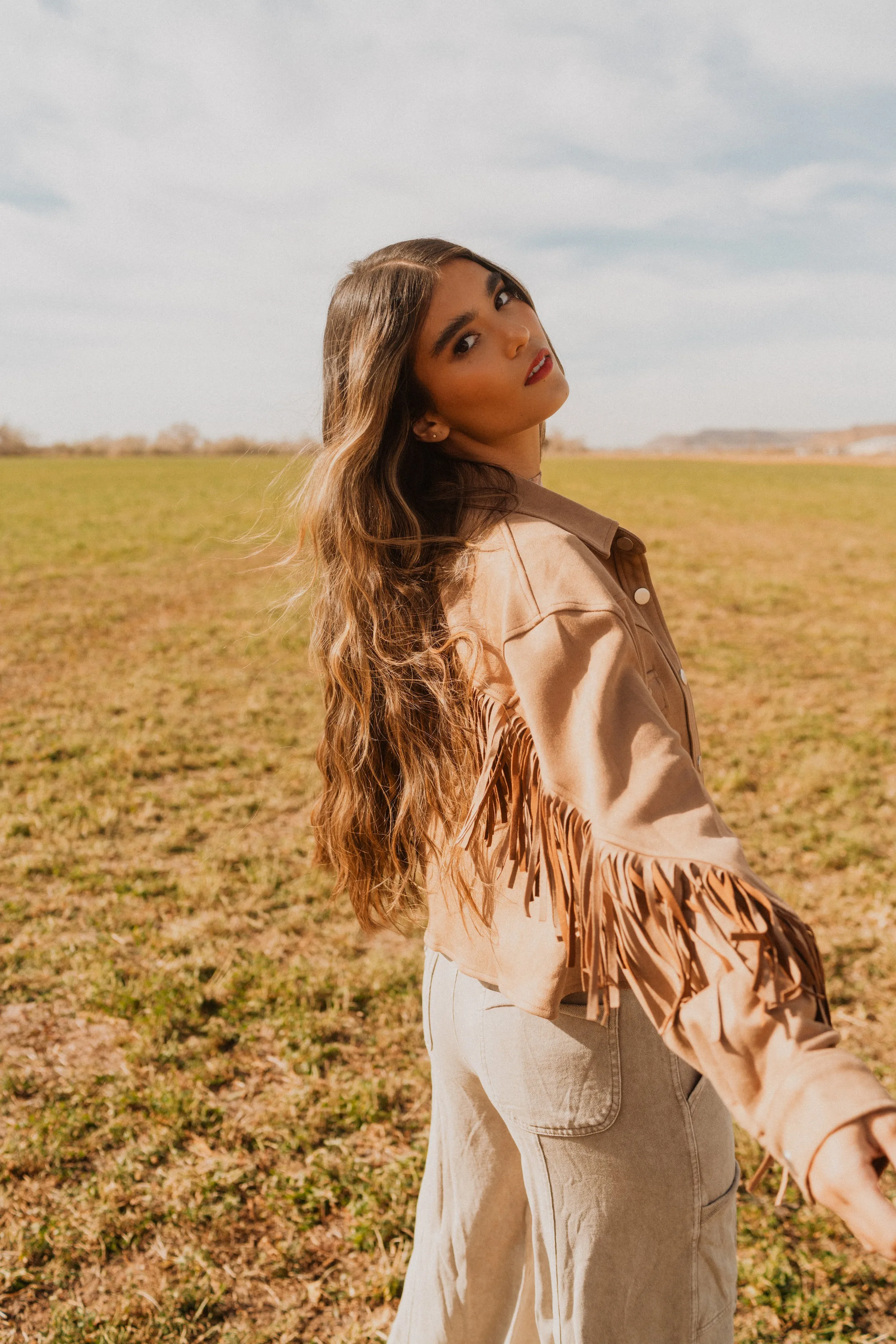 Cassie Fringe Jacket