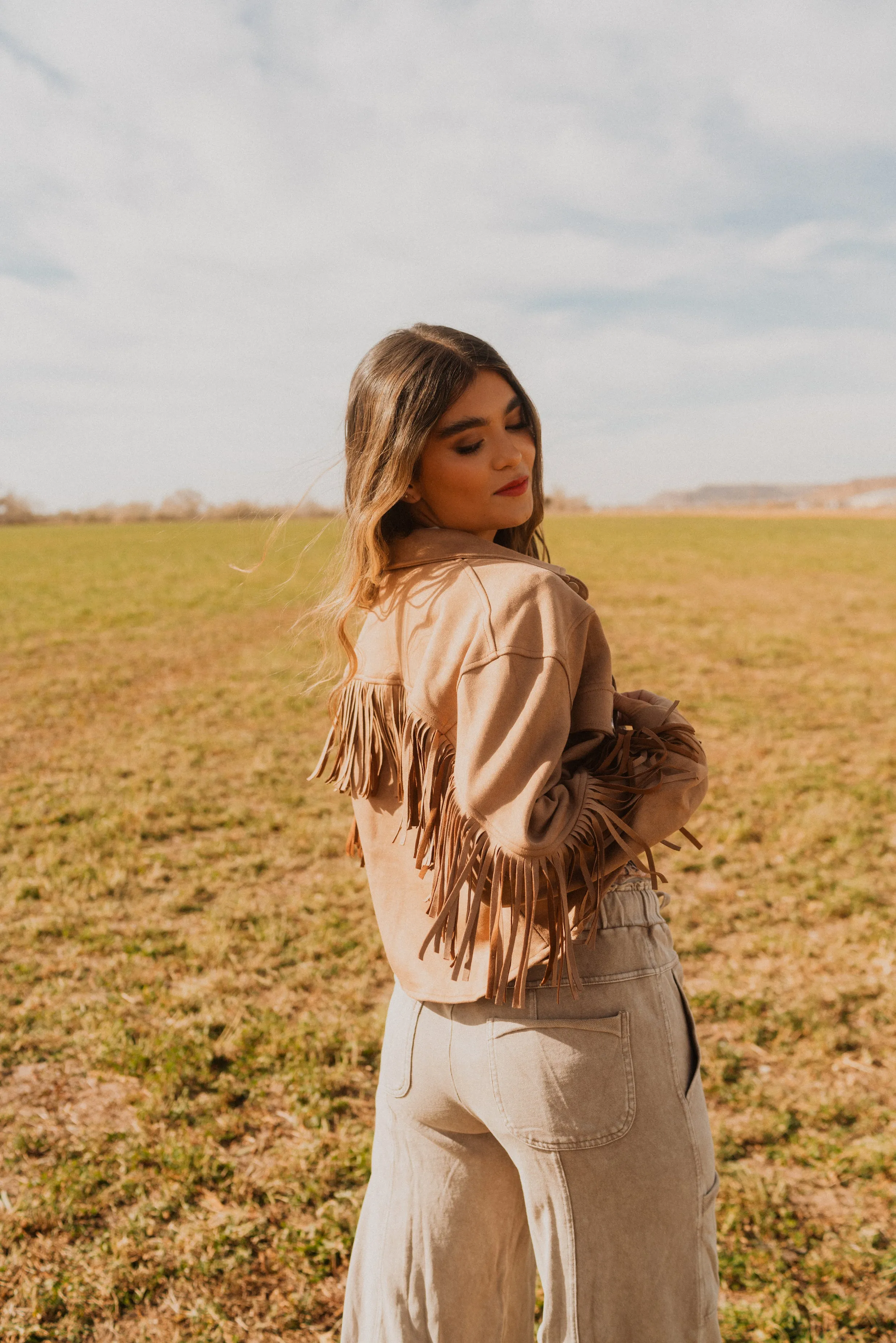 Cassie Fringe Jacket