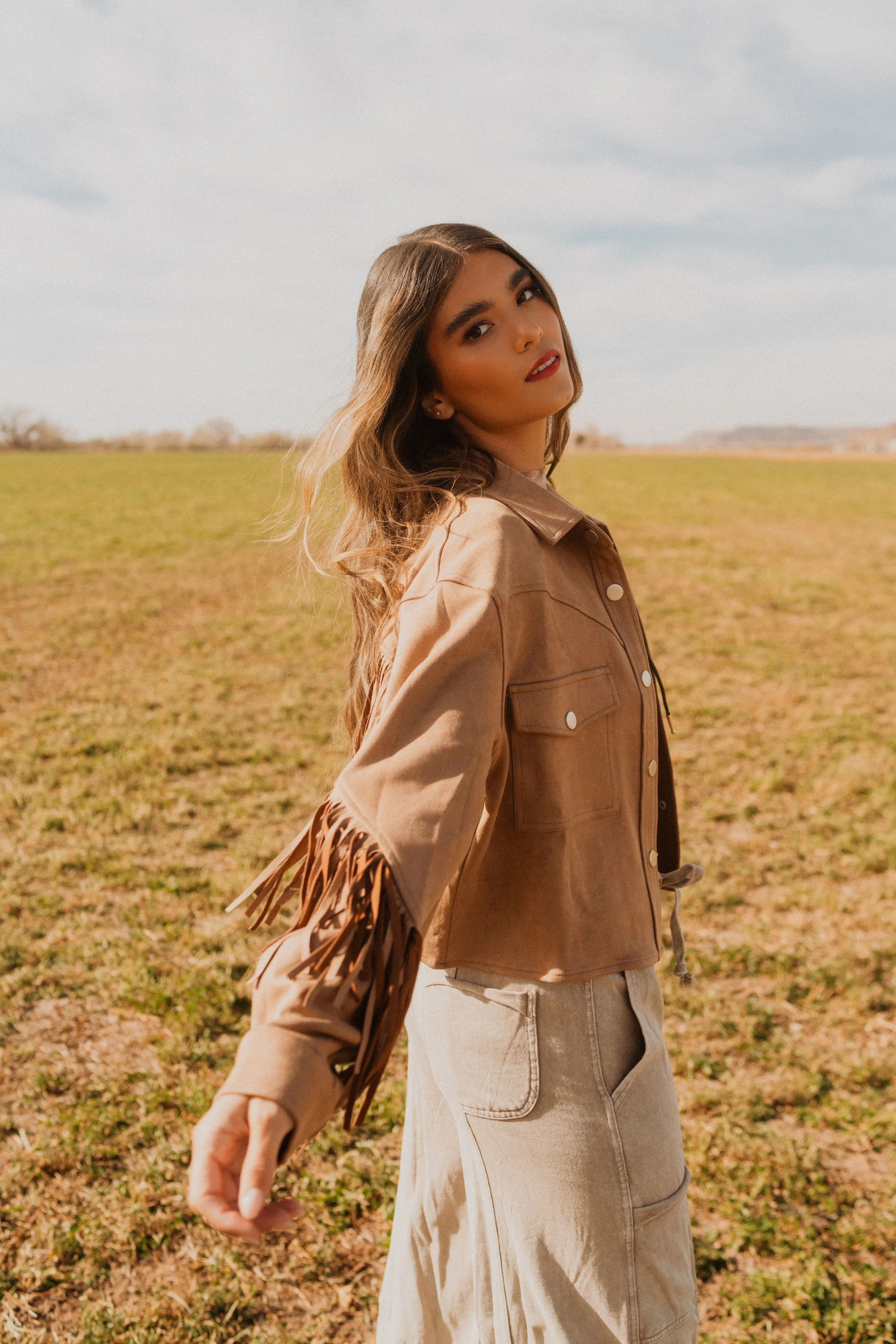 Cassie Fringe Jacket