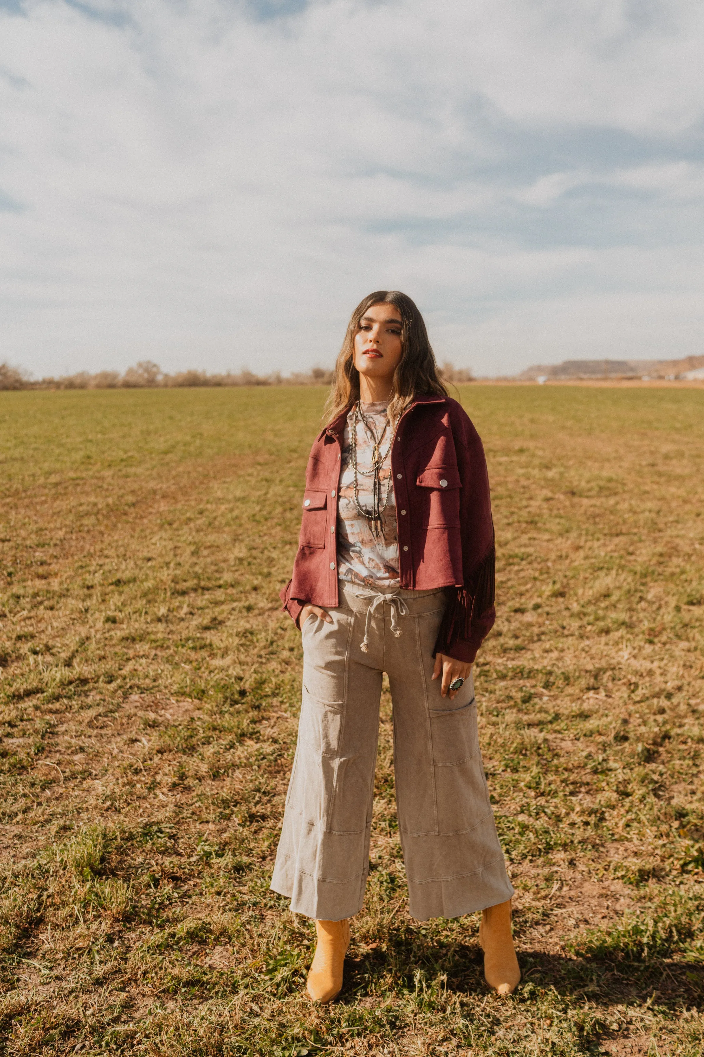 Cassie Fringe Jacket