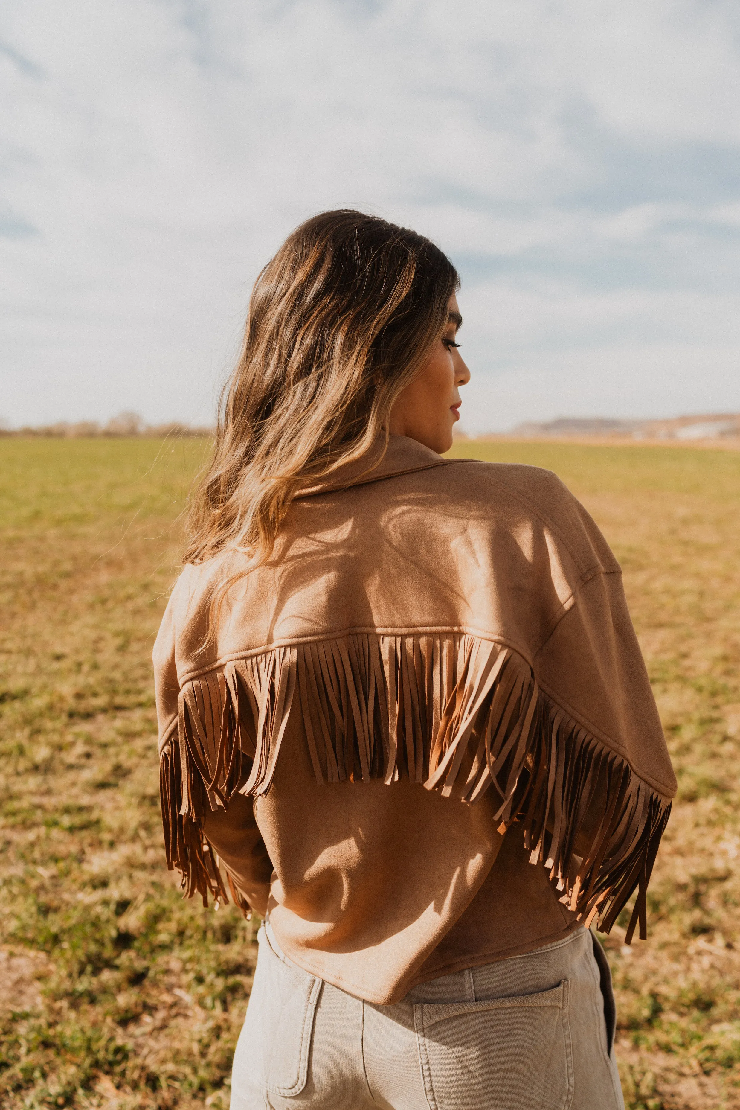 Cassie Fringe Jacket