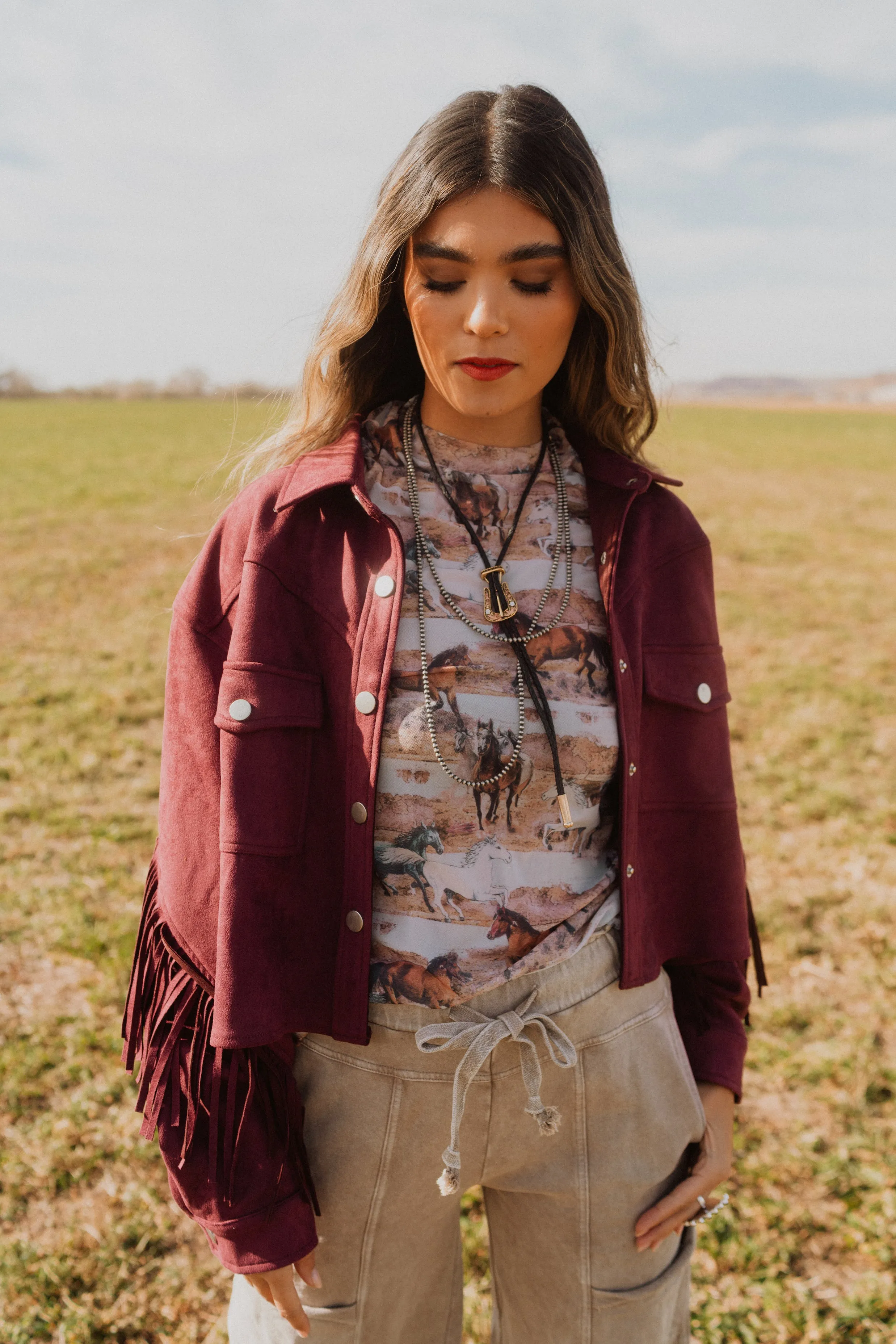 Cassie Fringe Jacket