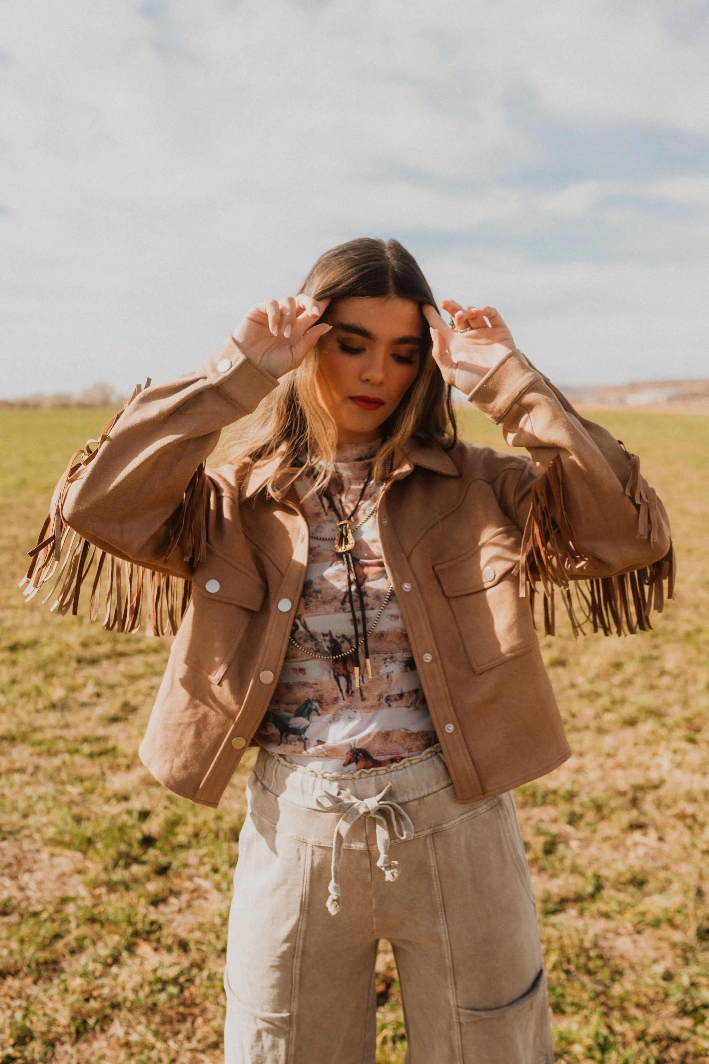 Cassie Fringe Jacket