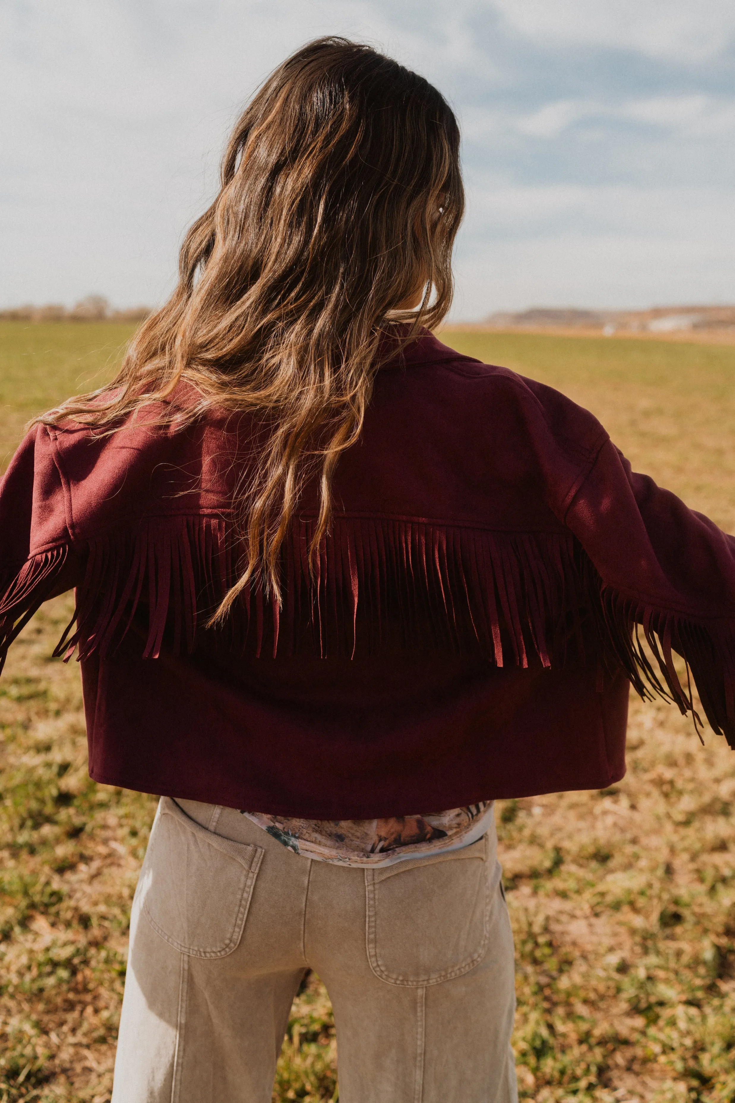 Cassie Fringe Jacket